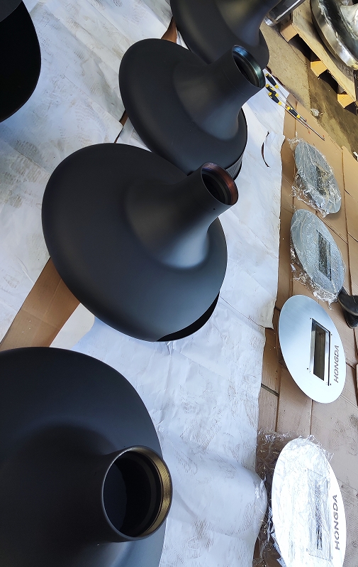 Suspended wood burning fireplace indoor steel custom black paint decorative 15