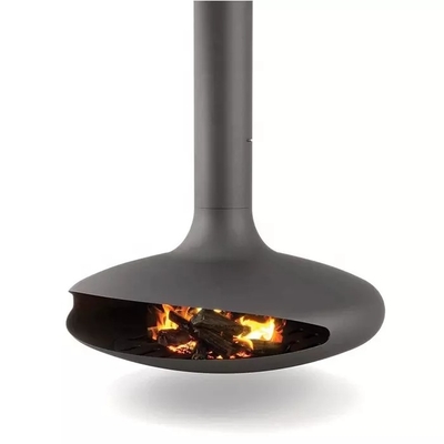 Europe Popular Carbon Steel Suspended Wood Burning Fireplace Hanging Stove