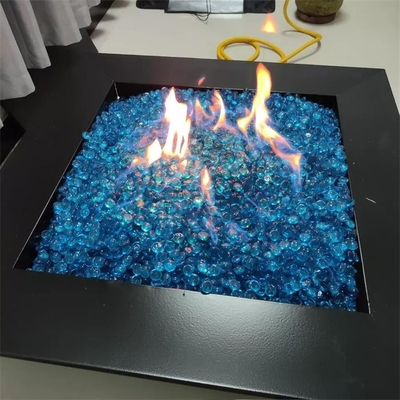 High Temperature Black Color Square Steel Gas Patio Heater Fire Table