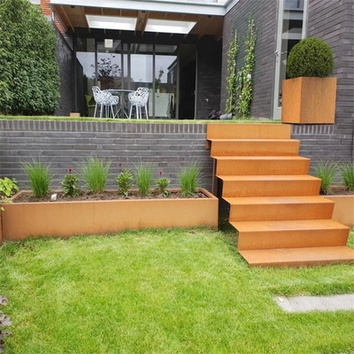 Architectural Constructions Origami Staircase Corten Steel Steps Spiral Stairs