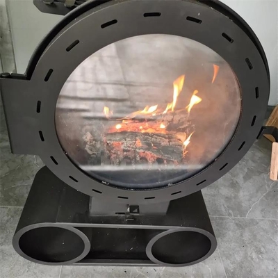 European Indoor Freestanding Wood Burning Hanging Stove Fireplace