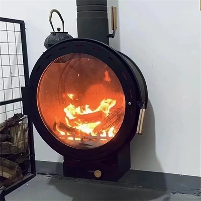 Wall Mounted Fireplace For Living Room Wood Burning Stove Suspended Modern
