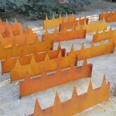 Corten Steel Garden Lawn Edge Garden Edging Border For Garden Fence Panels