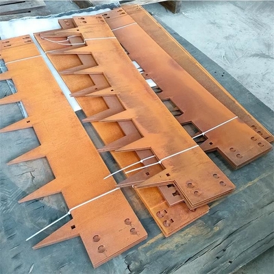Corten Steel Garden Lawn Edge Garden Edging Border For Garden Fence Panels