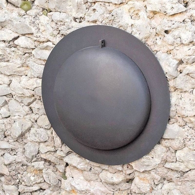 Customized Decorative Wall Mounted Retractable Steel Fire Pit Cooking Grill