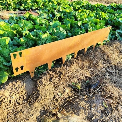 175cm Rusty Corten Garden Lawn Edging Metal Border Edge For Garden Landscraping