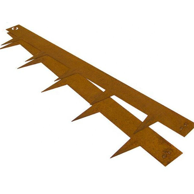 175cm Rusty Corten Garden Lawn Edging Metal Border Edge For Garden Landscraping