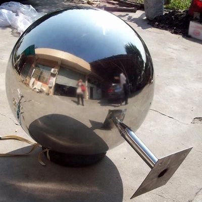 OEM Outside Large Contemporary Ball Shape Metal Ball Garden Art Sculpture