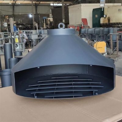 Carbon Steel Indoor Hanging Fireplace Ceiling Mounted Suspended Fireplace