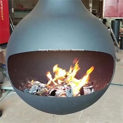 600mm Europe Decorative Wood Burning Stove Indoor Suspended Fireplace